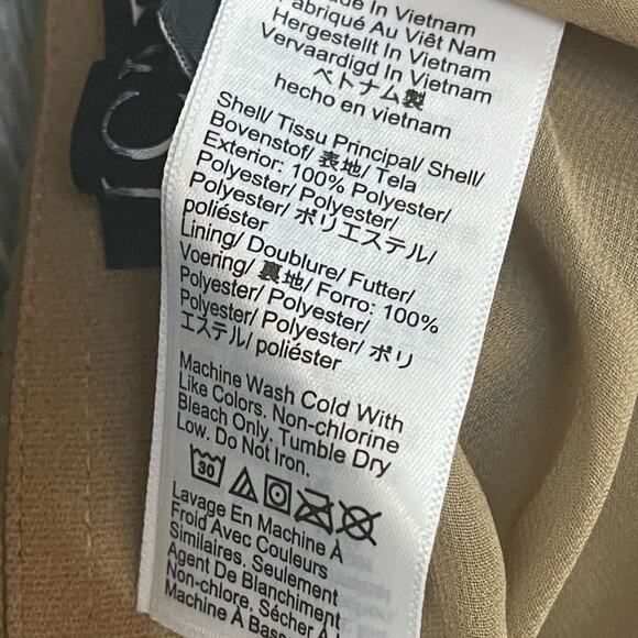 J-Crew Gwyneth Pleated Midi Slip Skirt in Camel Size S NWT - Picture 10 of 11